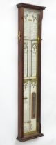 A late 20thC Admiral Fitzroys Barometer. Approx 38" high Please Note - we do not make reference to