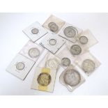 Coins: Fourteen Victorian and later silver coins (14) Please Note - we do not make reference to