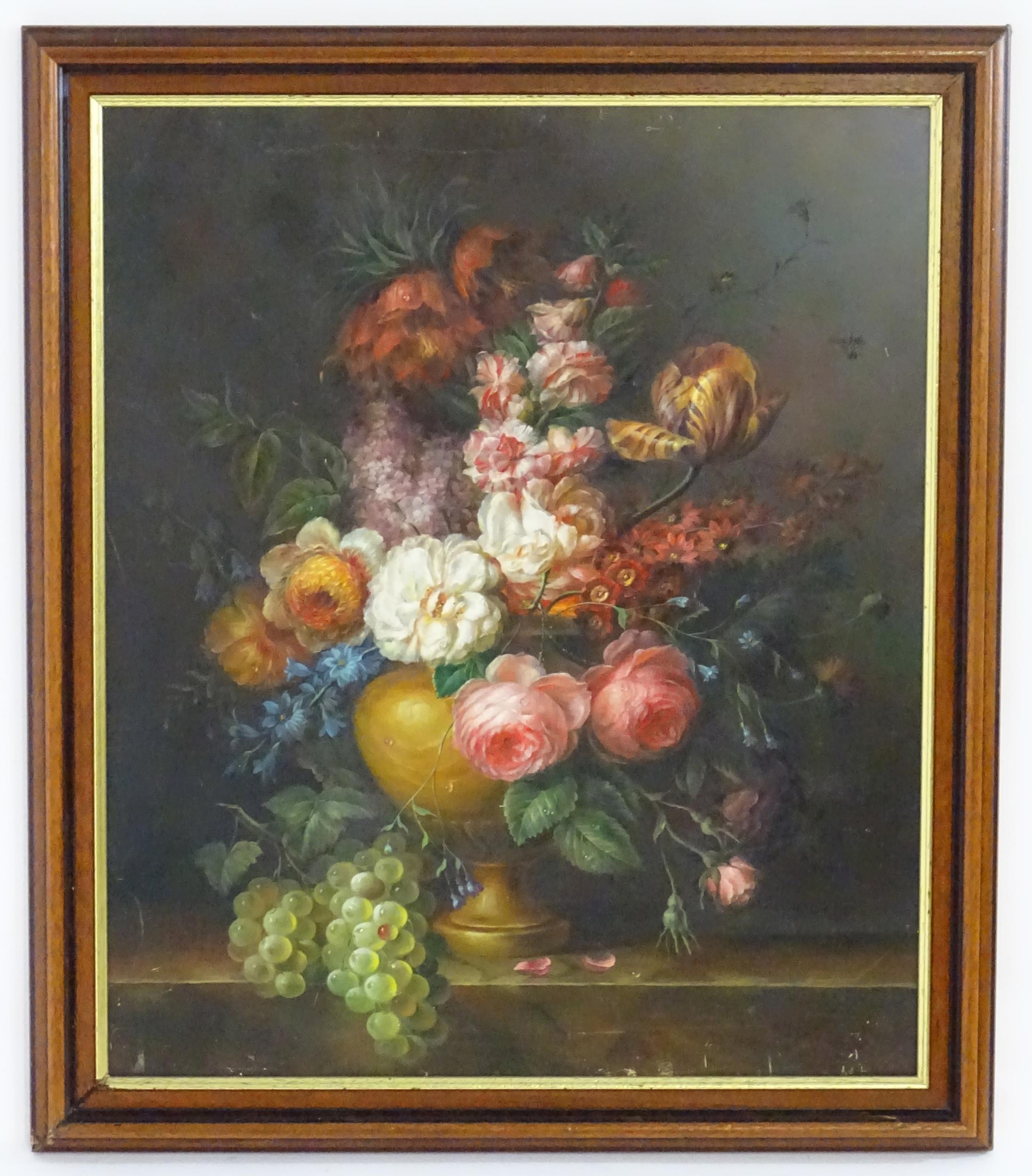 Manner of Emilio Greco, 20th century, Continental School, Oil on board, A still life study with