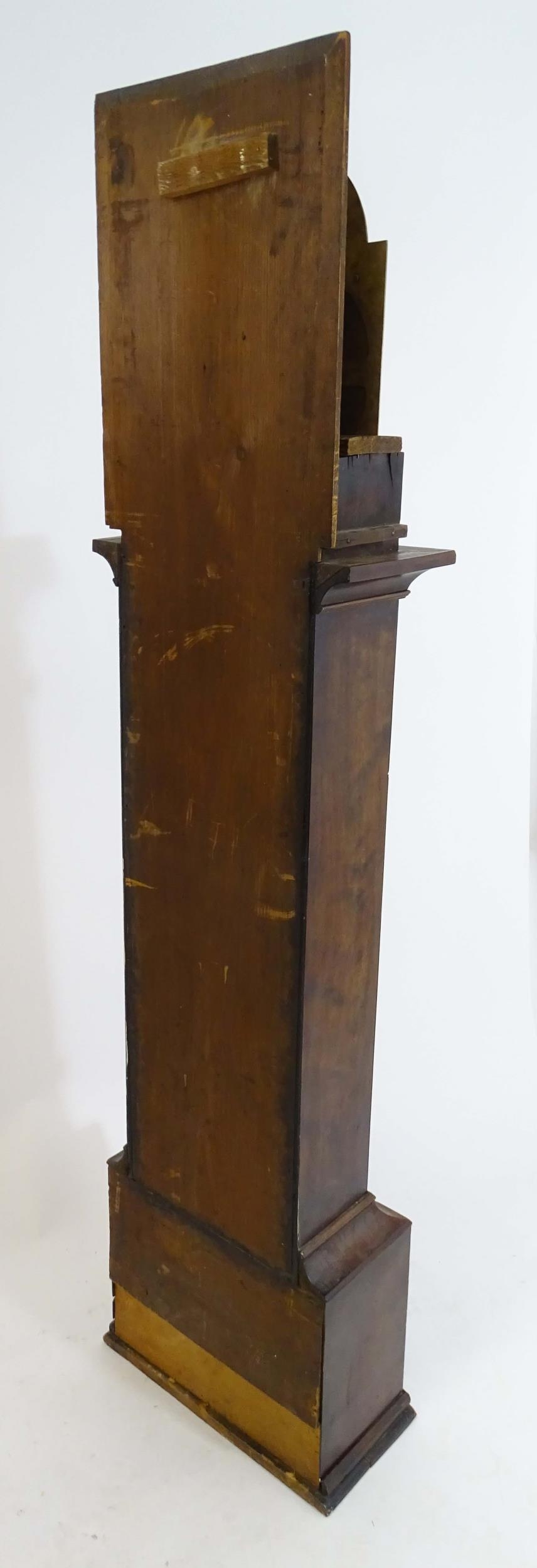 A Scottish 19thC mahogany 8-day long case clock, the brass dial with subsidiary seconds dial and - Image 2 of 15