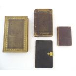Books: Four assorted books, comprising The Sacred History of the World, by Sharon Turner, 1832; A