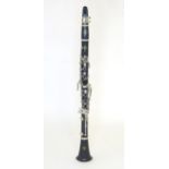 Musical Instrument : an early 21stC B12 model Bb clarinet by Buffet Crampon & Cie, Paris.