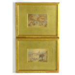 Manner of James Duffield Harding (1797-1863), 19th century, Watercolour, A pair of country scenes,