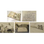 Militaria , WW2 / WWII / World War 2 / Second World War : the personal scrapbook of Cadet Lieutenant