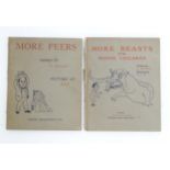 Books: Two books published by Duckworth & Co. comprising More Beasts for Worse Children, with verses