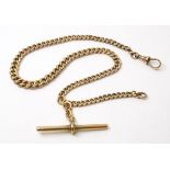 A 9ct gold Albert watch chain approx. 13"long Please Note - we do not make reference to the