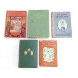 Books: Five assorted children's stories comprising The Wind in the Willows, by Kenneth Grahame,