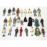 Toys : a quantity of Star Wars figures, comprising Darth Vader, Chewbacca, Stormtrooper, Jawa,