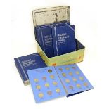 Coins: A quantity of assorted Whitman Great Britain collection folders. Please Note - we do not make