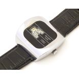 A gentleman's Buler 17-jewel automatic wrist watch Please Note - we do not make reference to the