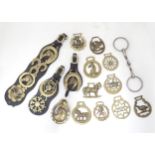 Quantity of assorted horse brasses etc Please Note - we do not make reference to the condition of