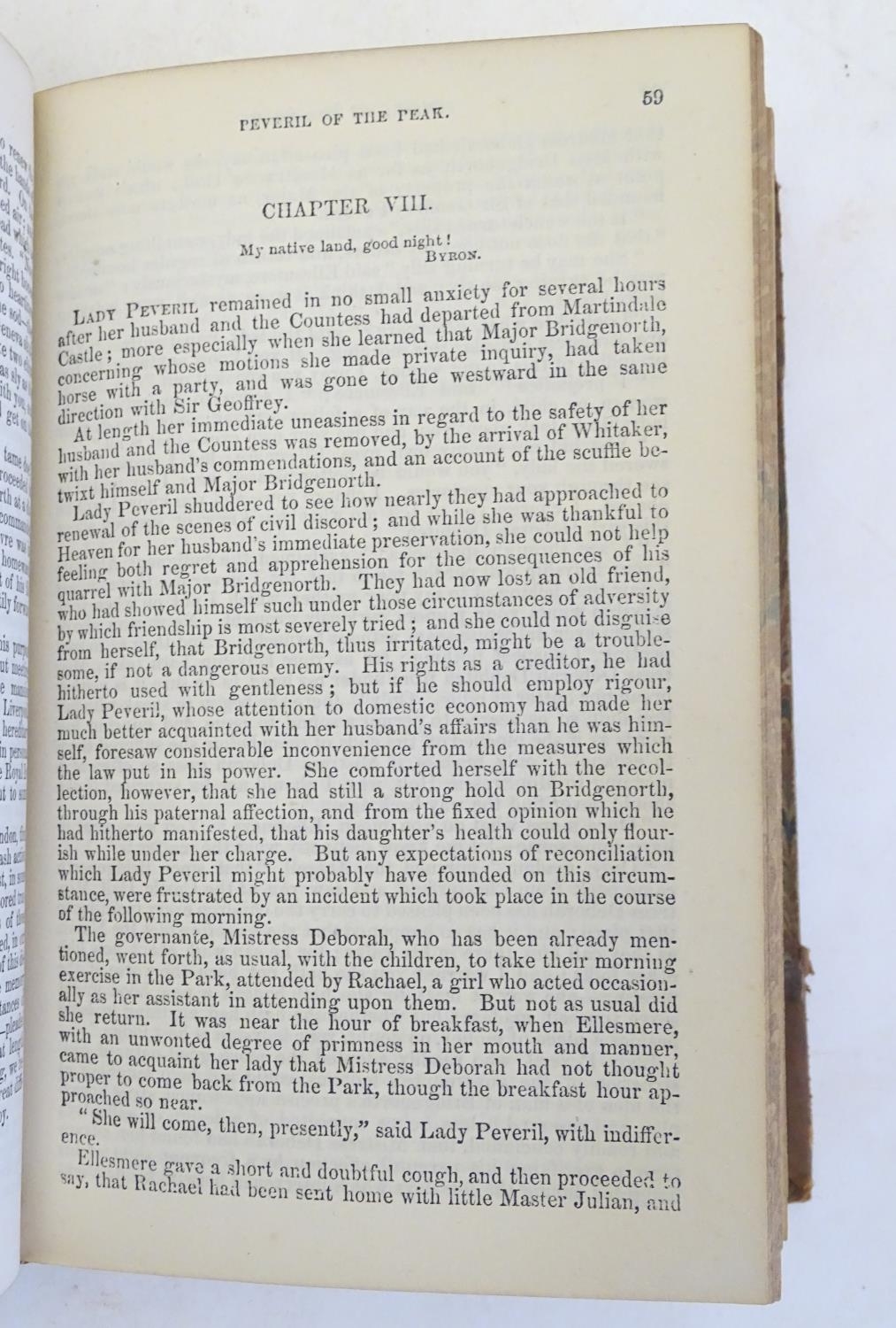 Book: The Fortunes of Nigel, by Walter Scott. Published by Adam and Charles Black, Edinburgh, 1863 - Bild 12 aus 15