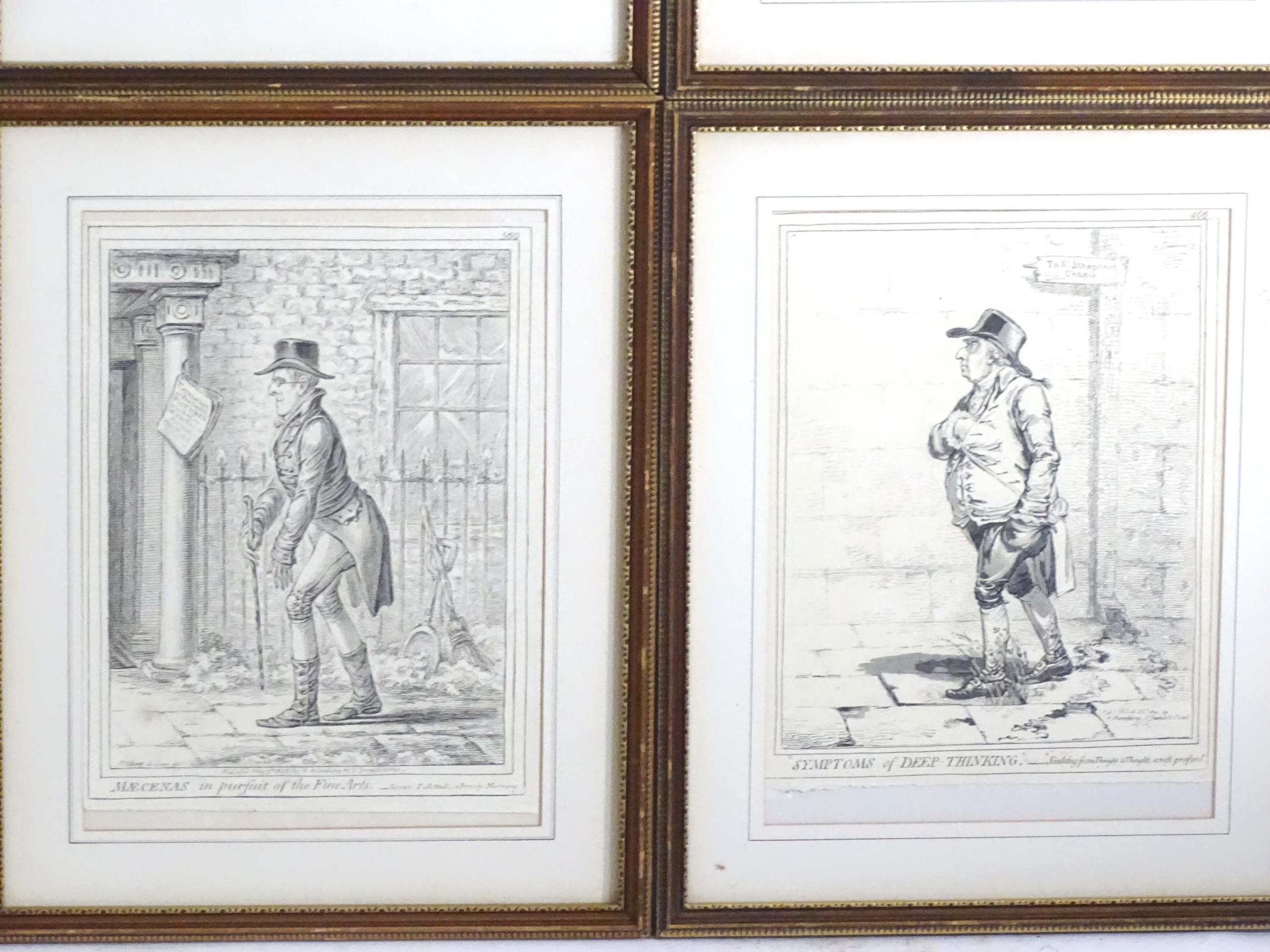 After James Gillray (1756-1815), Restrike engravings, Various satirical portraits / scenes - Image 13 of 18