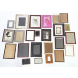 A quantity of assorted photograph frames of various sizes. Please Note - we do not make reference to
