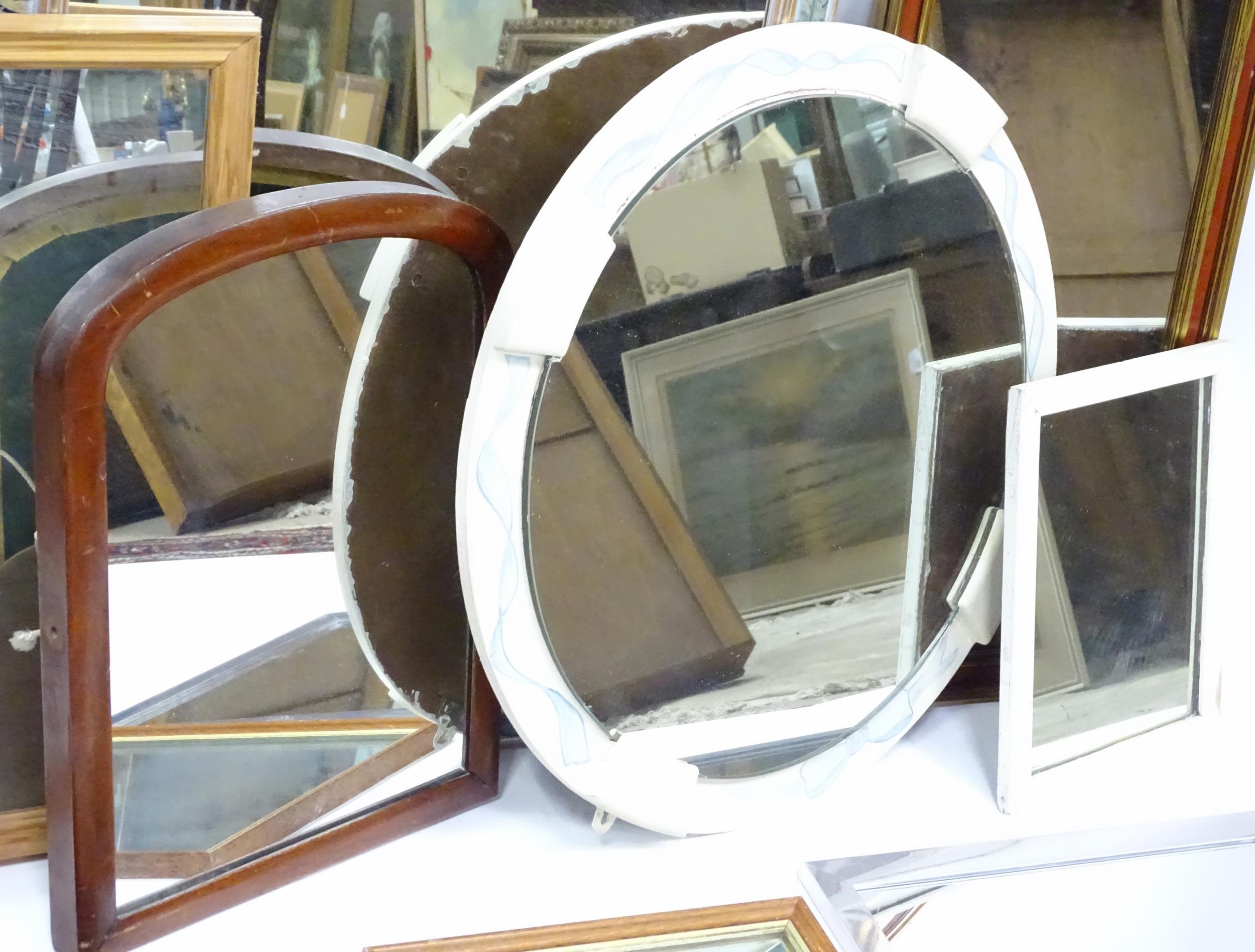 Quantity of mirrors. Largest approx 35" high (9) Please Note - we do not make reference to the - Image 5 of 7
