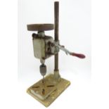 A vintage pillar drill Please Note - we do not make reference to the condition of lots within