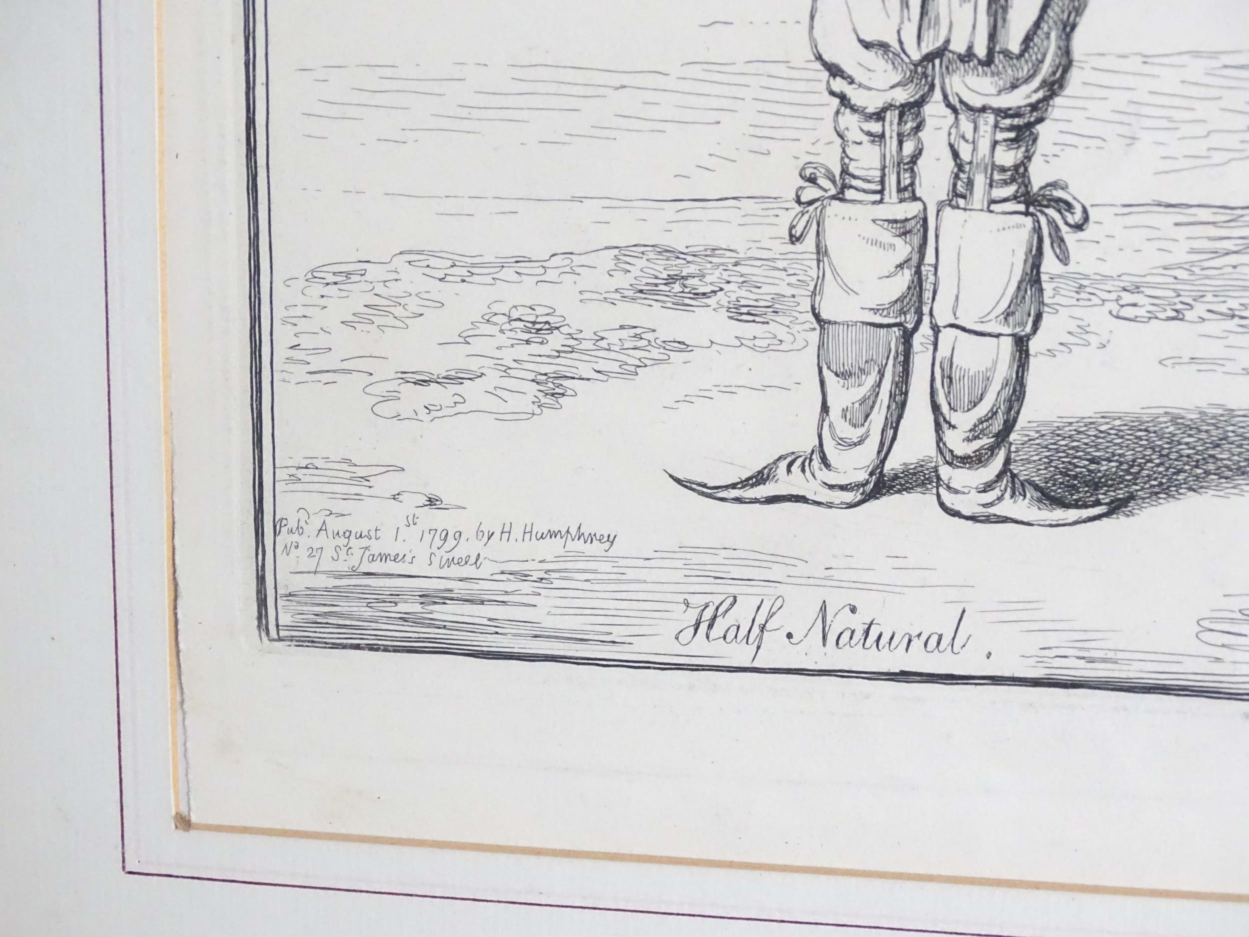 After James Gillray (1756-1815), Restrike engravings, Various satirical portraits / scenes - Image 14 of 18