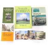 A quantity of assorted books on the subject of railways, to include The Story of Cornwall's Railways