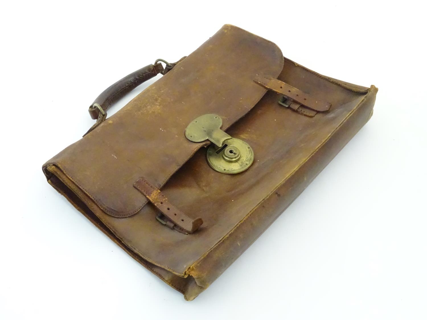 A late 19th / early 20thC leather attache case containing sheet music to include Edward Grieg - - Image 5 of 15