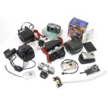 A quantity of cameras, to include Polaroid, Instamatic and a Yashica SLR (11) Please Note - we do