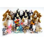 Cuddly Toys : A large quantity of Keel Toys / soft toy dogs etc , to include items from the ' Simply