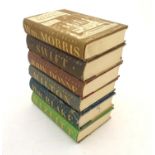 Books: The Nonesuch Library, five volumes: William Morris (1934), Swift (1942), Milton (1941),