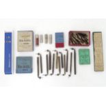 A quantity of vintage pencil refill leads, together with pen nibs etc Please Note - we do not make
