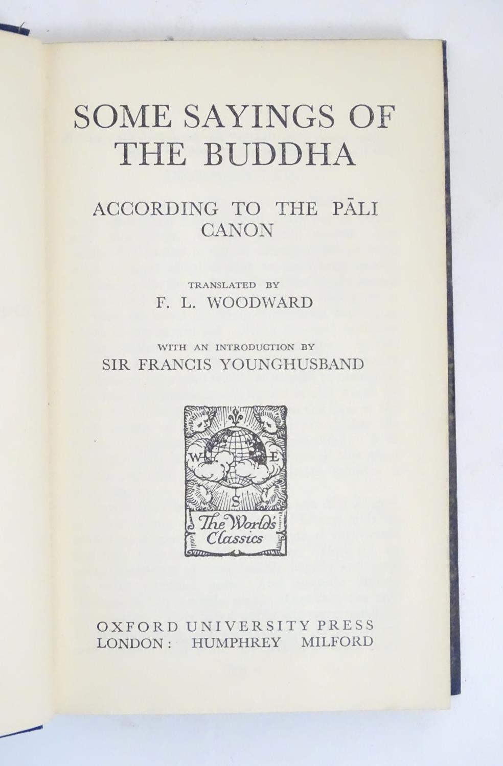 Books: Six books from The World's Classics series comprising Some Sayings of the Buddha according to - Bild 10 aus 19