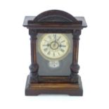 Hamburg American Clock Company : A mantel clock by HAC marked Made in Wurtemberg. 14 1/2" high