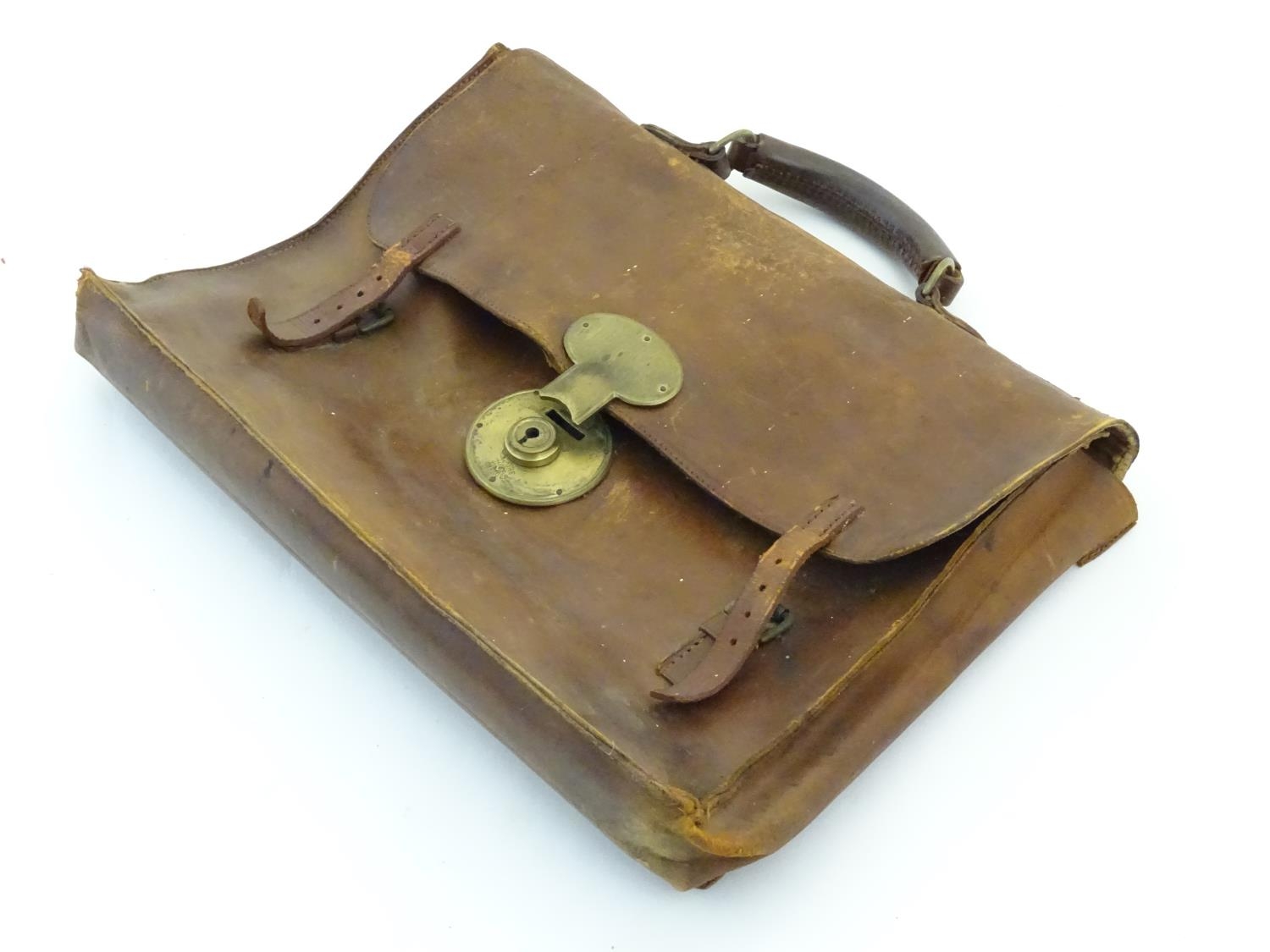 A late 19th / early 20thC leather attache case containing sheet music to include Edward Grieg - - Bild 6 aus 15