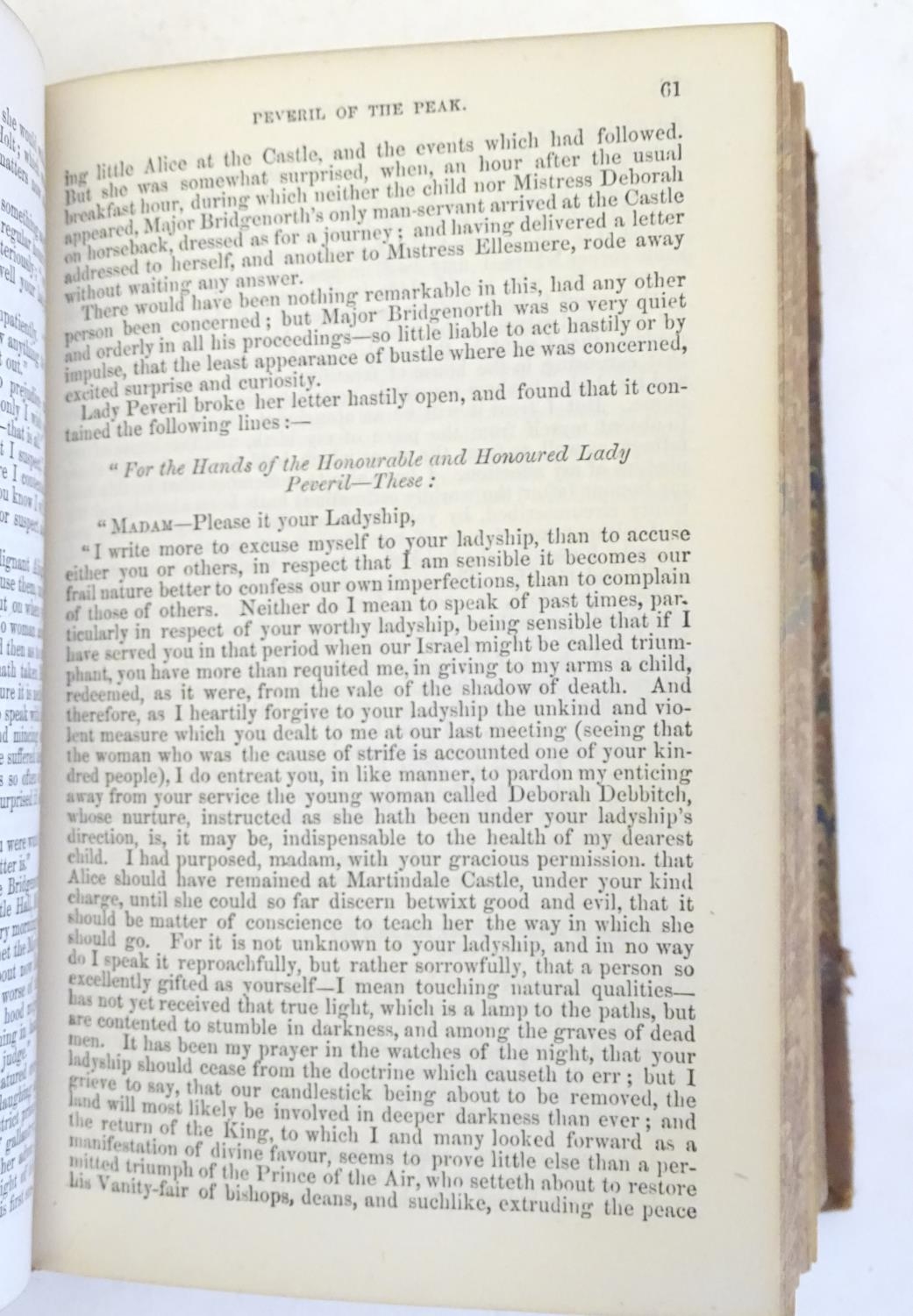 Book: The Fortunes of Nigel, by Walter Scott. Published by Adam and Charles Black, Edinburgh, 1863 - Image 15 of 15