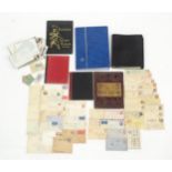 Stamps / Postal history : Assorted stamp albums and loose stamps to include examples from Australia,