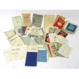 A large quantity of assorted music scores to include Standard Songs by Old Masters, edited by