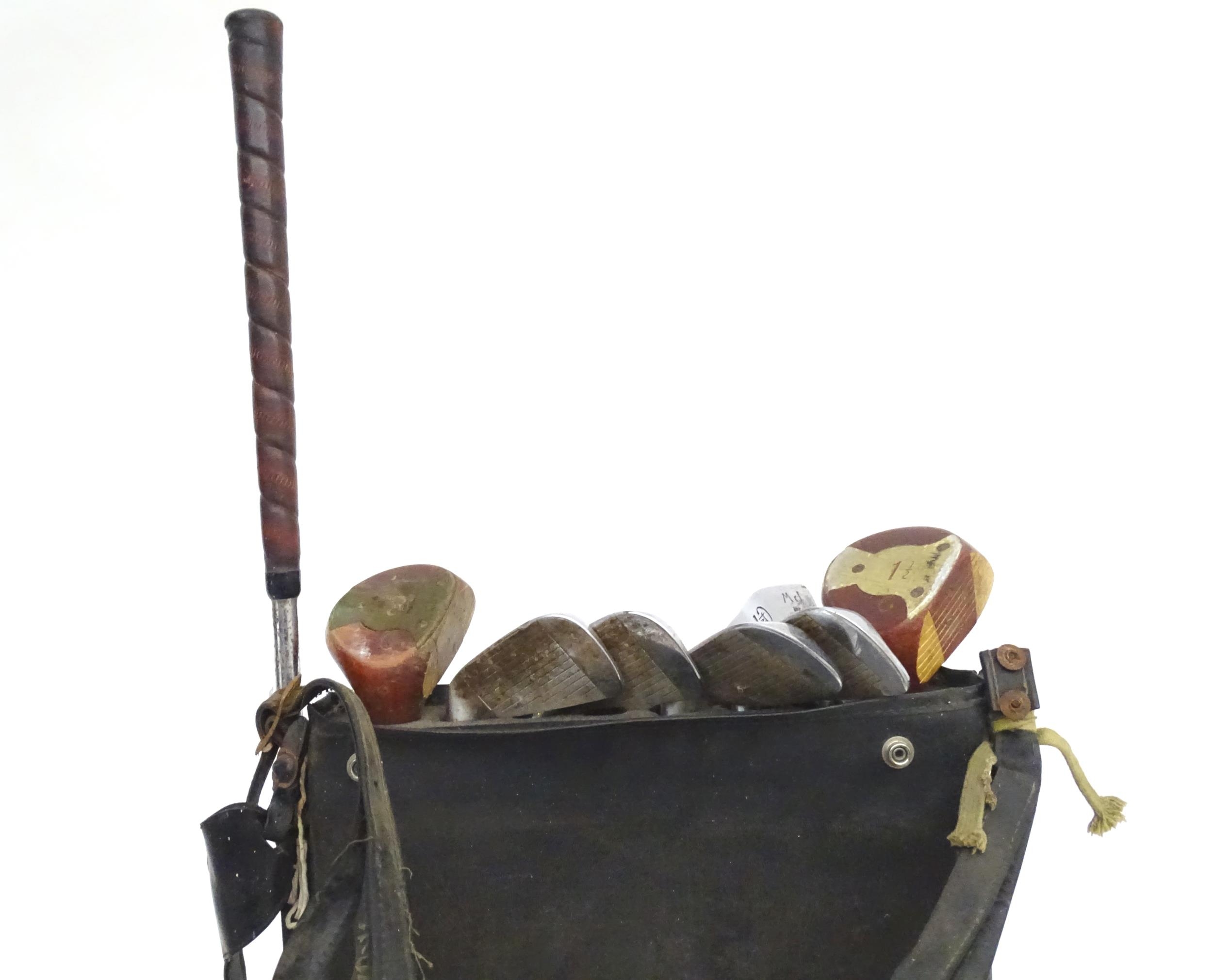 An assortment of mid to late 20thC sporting items, including gun slips, cartridge bag, 12 bore - Image 17 of 24