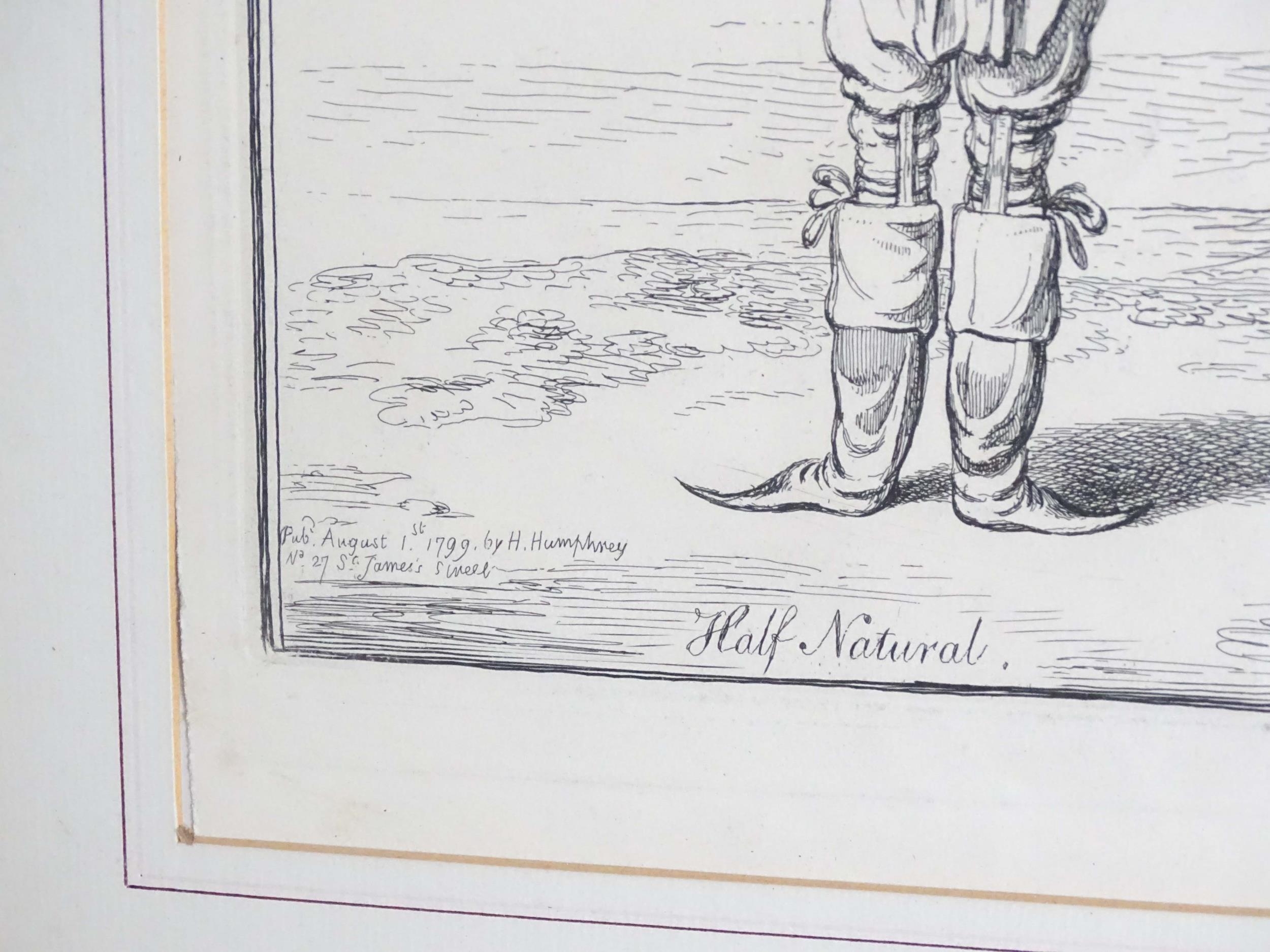 After James Gillray (1756-1815), Restrike engravings, Various satirical portraits / scenes - Image 15 of 18