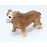 A Sylvac model of a bulldog model no. 155. Marked under. Approx. 5 1/4" long Please Note - we do not