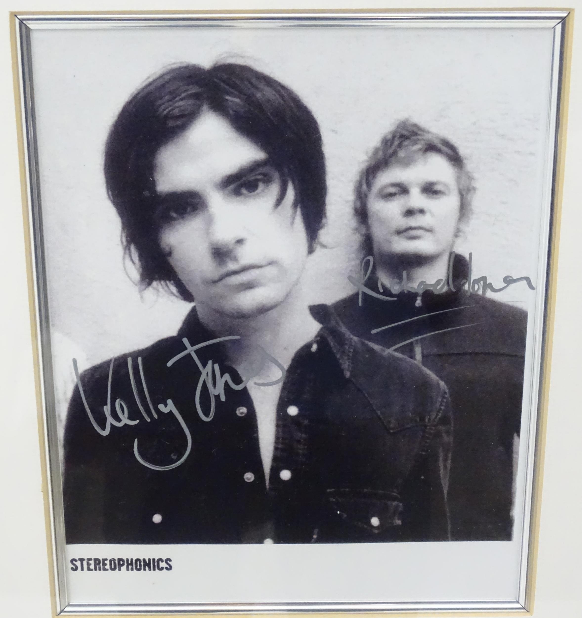 Pop Music memorabilia, Stereophonics, 'Just Enough Education to Perform' album : a framed diorama, - Image 2 of 6