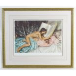 After William Russell Flint (1880-1969), Limited edition colour print, no. 664/850, Janelle and