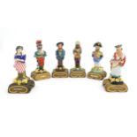 Six Royal Doulton limited edition Ships Figureheads busts comprising Benmore HN2909 (622/950),