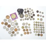 Coins: A quantity of assorted British 1836 and later coins Please Note - we do not make reference to