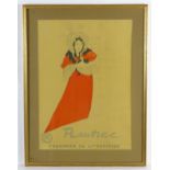 After Henri de Toulouse-Lautrec (1864-1901), 20th century, Colour print / poster, Depicting the