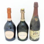 Champagne / Sparkling Wine: Two 75cl bottles of Laurent Perrier rose champagne, together with a