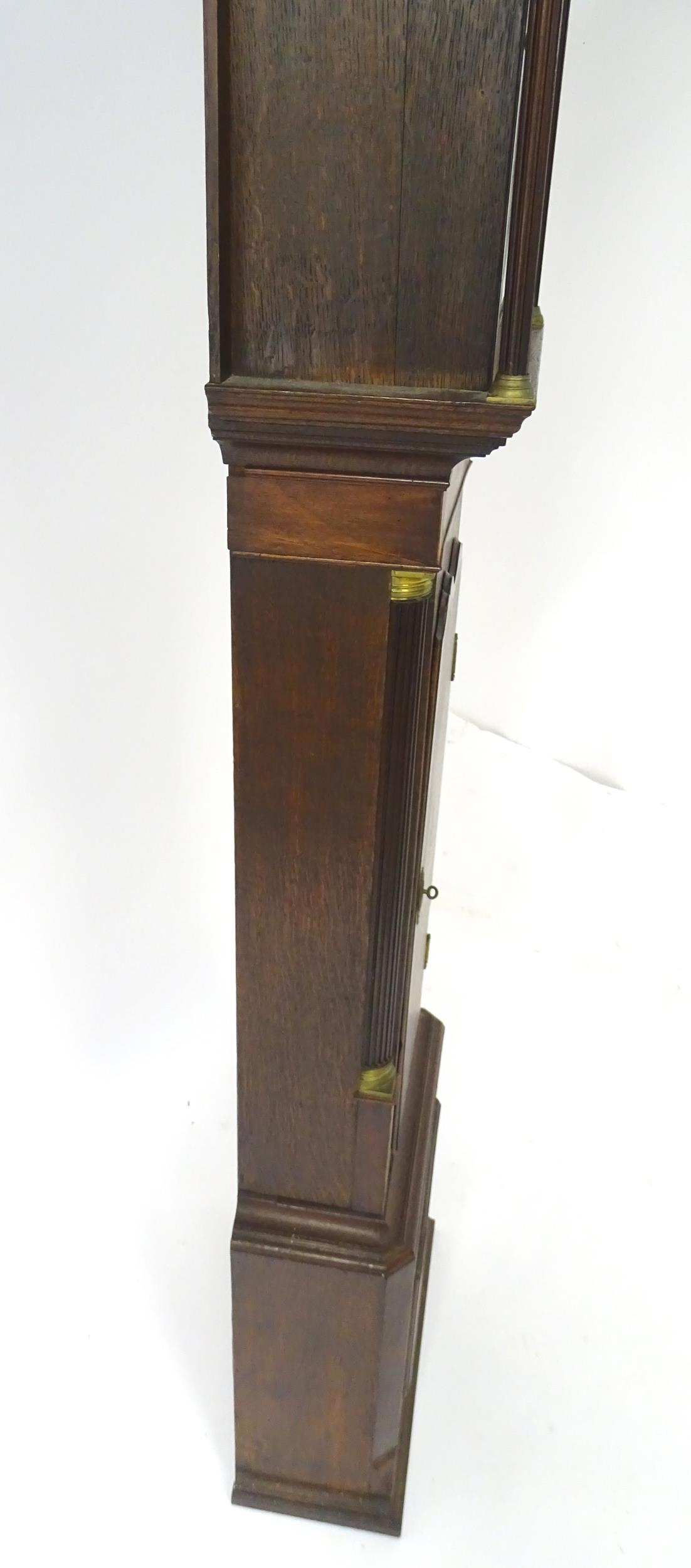 Banbury - Oxfordshire: A 19thC mahogany long case clock, the painted dial signed Drury Banbury, - Image 12 of 20