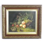 Manner of Emilio Greco, 20th century, Continental School, Oil on board, Harvest, A still life