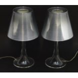 A pair of Flos Miss K table lamps by Philippe Starck. Approx. 17" high (2) Please Note - we do not