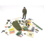 Toys: A Palitoy Action Man Action Soldier / The Moveable Fighting Man with manuals and various