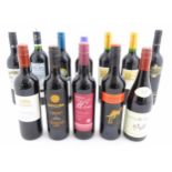 Red Wine : Twelve assorted 750ml bottles of red wine to include Chateau des Antonins Bordeaux,