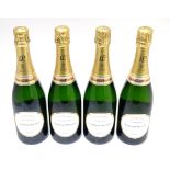 Champagne : Four 750ml bottles of Laurent-Perrier La Cuvee champagne (4) Please Note - we do not