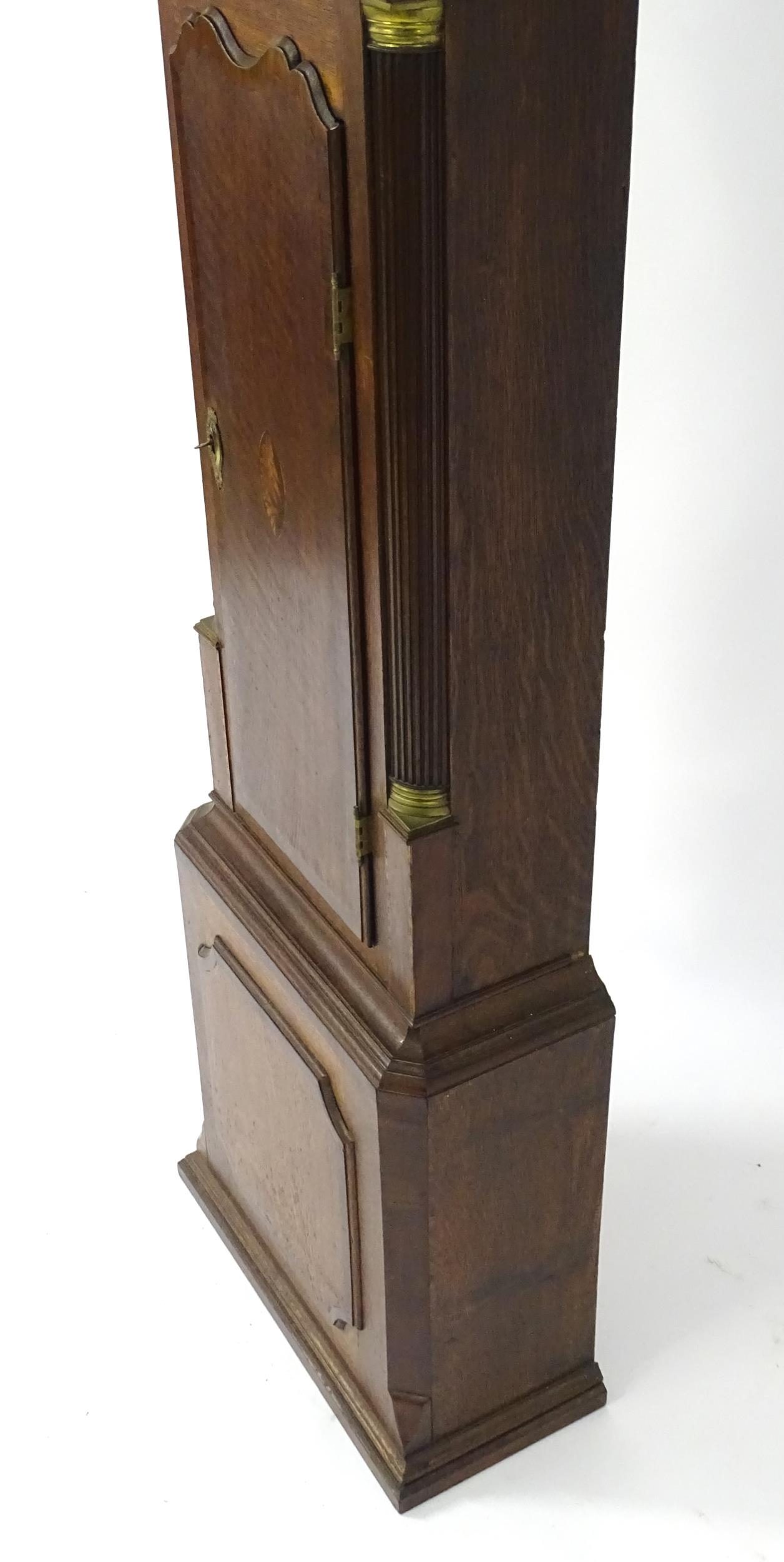 Banbury - Oxfordshire: A 19thC mahogany long case clock, the painted dial signed Drury Banbury, - Image 13 of 20