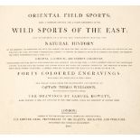 Williamson (Captain Thomas & Howitt, Samuel). Oriental Field Sports, 1807